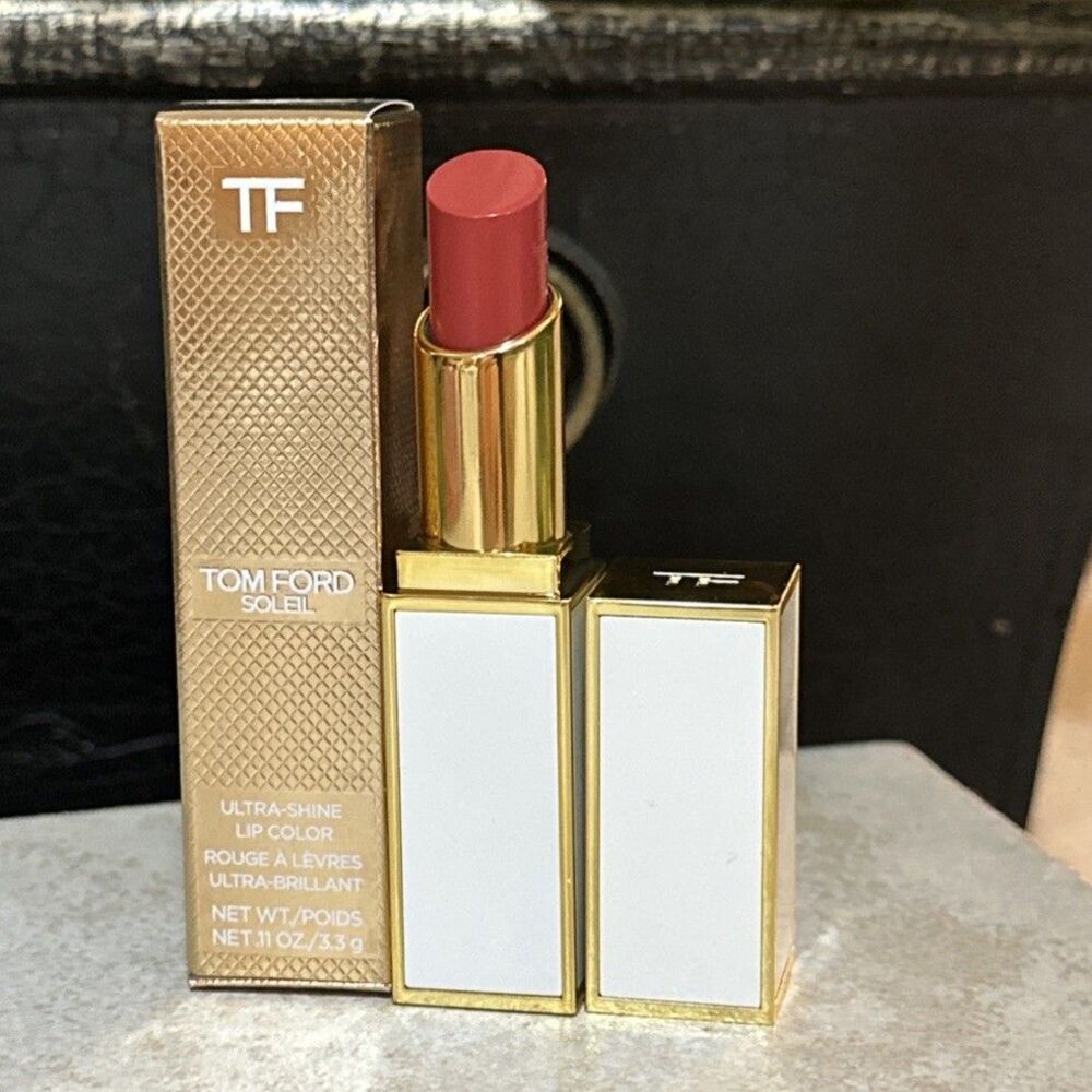 Tom Ford Soleil Ultra-Shine Lipstick 20 Riviera Full Size New In Box